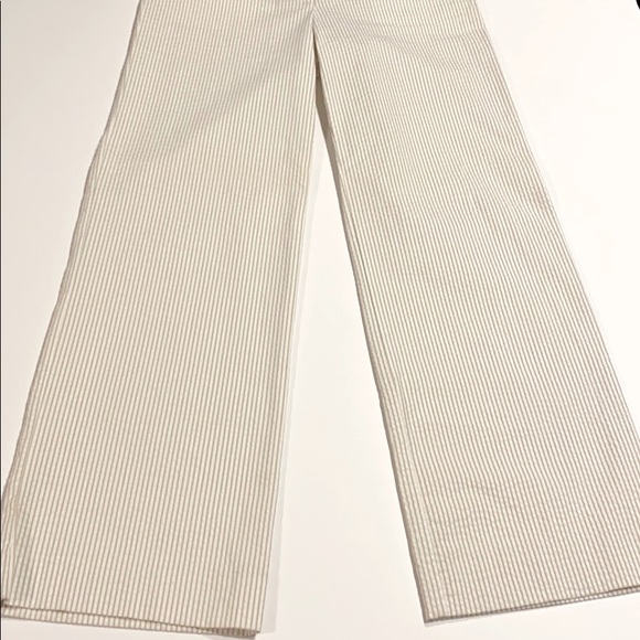 Gene Meyer SZ 8 Striped Flat Front Pants New D10 - Picture 4 of 14